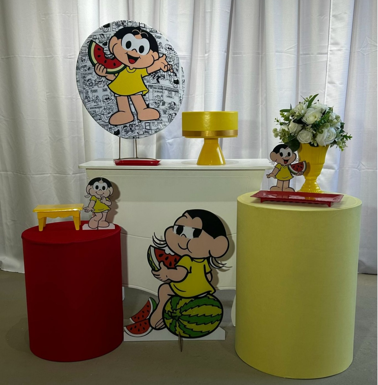 Magali Festa Na Mesa Kit Especial - A FESTA E DECORAÇÃO