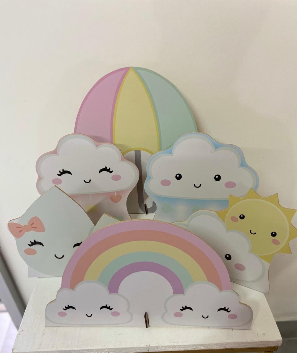 Display Mdf Chuva de Amor - A FESTA E DECORAÇÃO