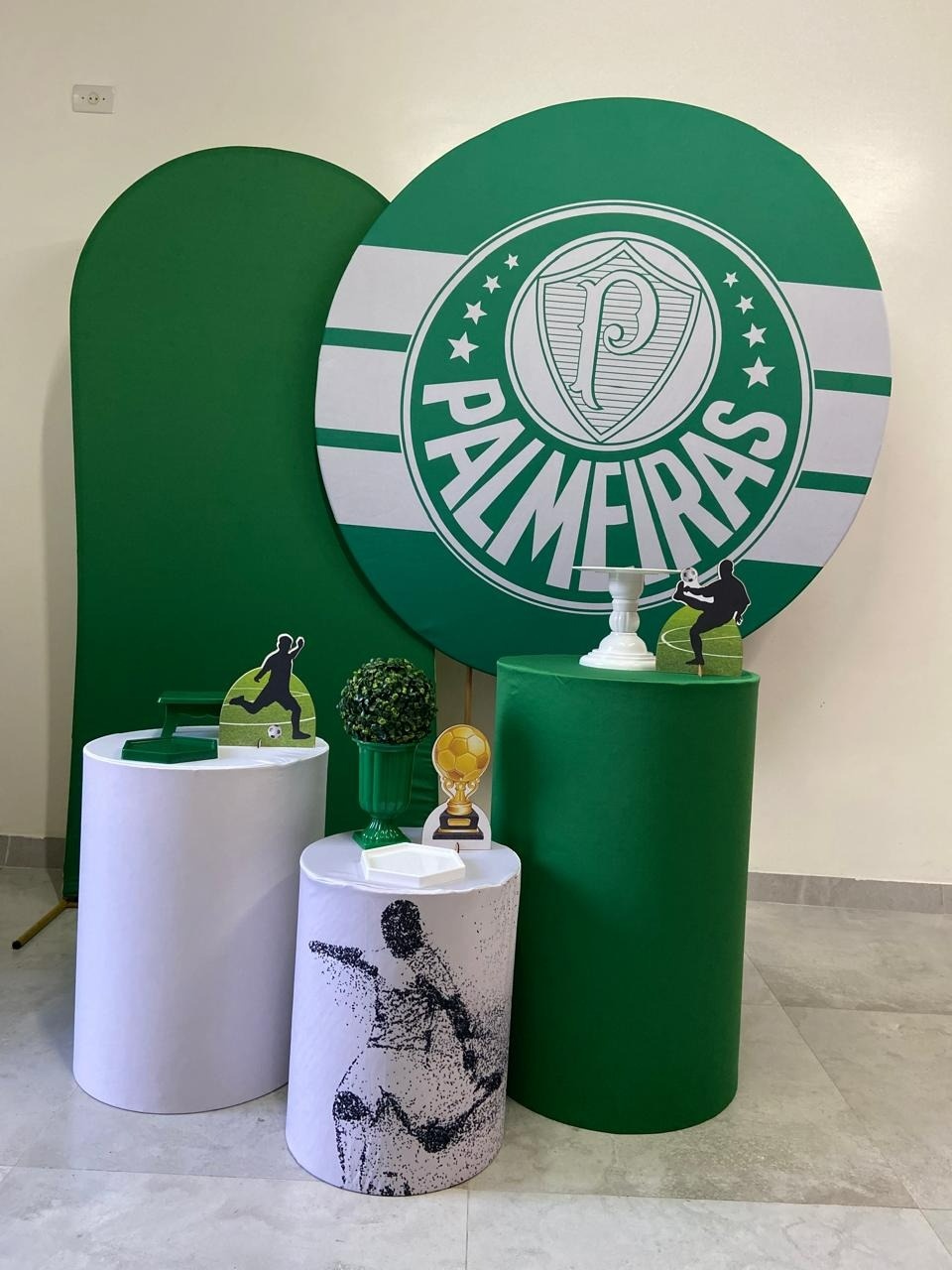 Kit Completo Com Romano Palmeiras  - A FESTA E DECORAÇÃO