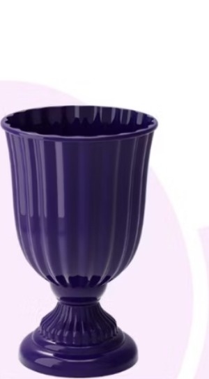 Vaso Roxo - A FESTA E DECORAÇÃO