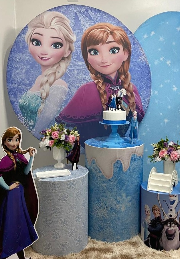  Kit Capas Frozen ( Elsa E Ana) - A FESTA E DECORAÇÃO