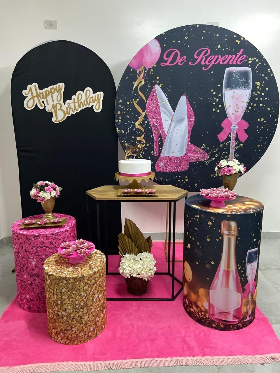 de Repente Kit Luxo - A FESTA E DECORAÇÃO
