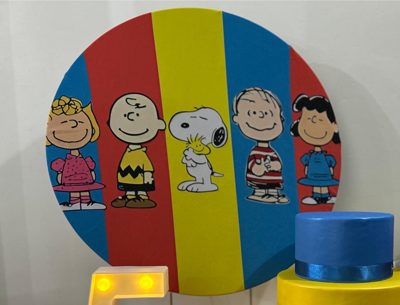 Capa 50X50 Snoopy - A FESTA E DECORAÇÃO
