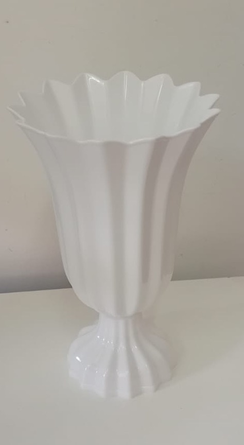 Vaso Slim  Branco - A FESTA E DECORAÇÃO