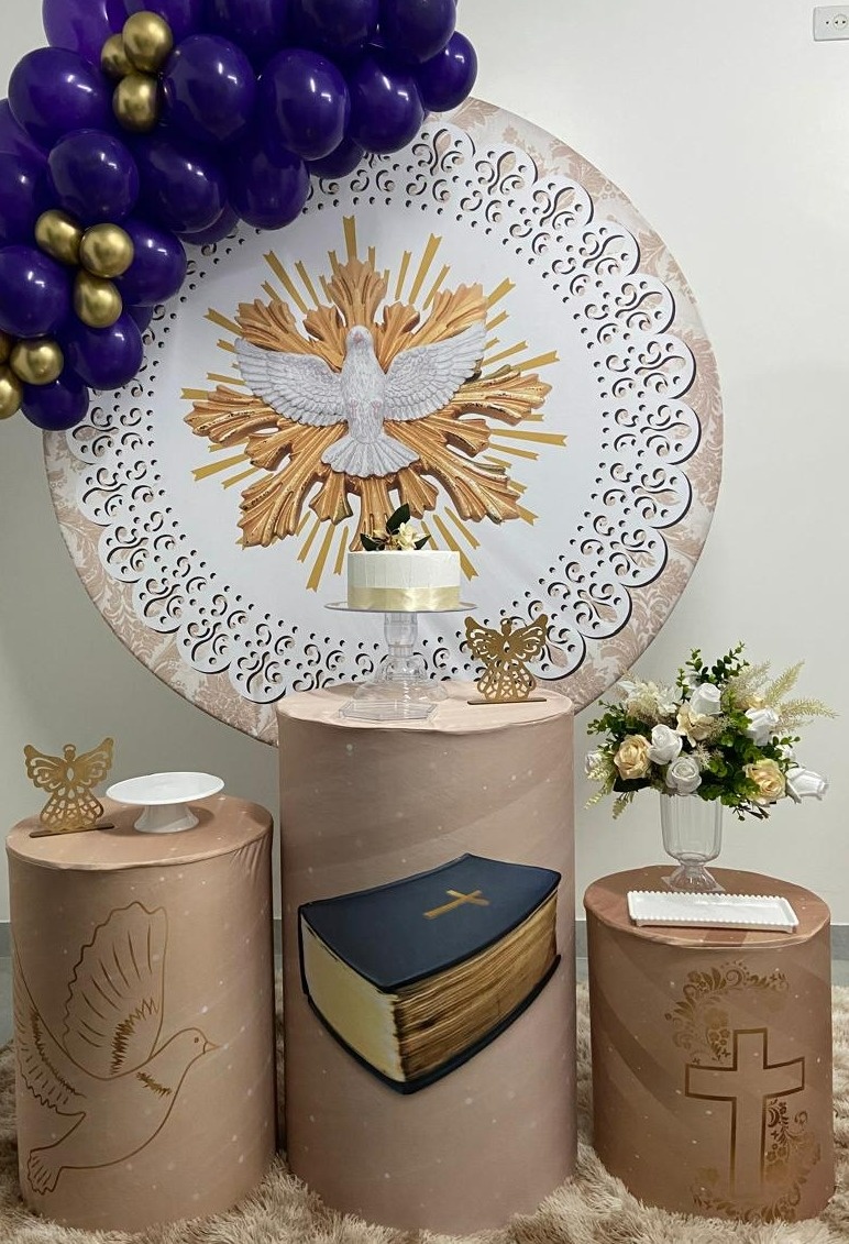 Kit Capas Crisma / Eucaristia - A FESTA E DECORAÇÃO