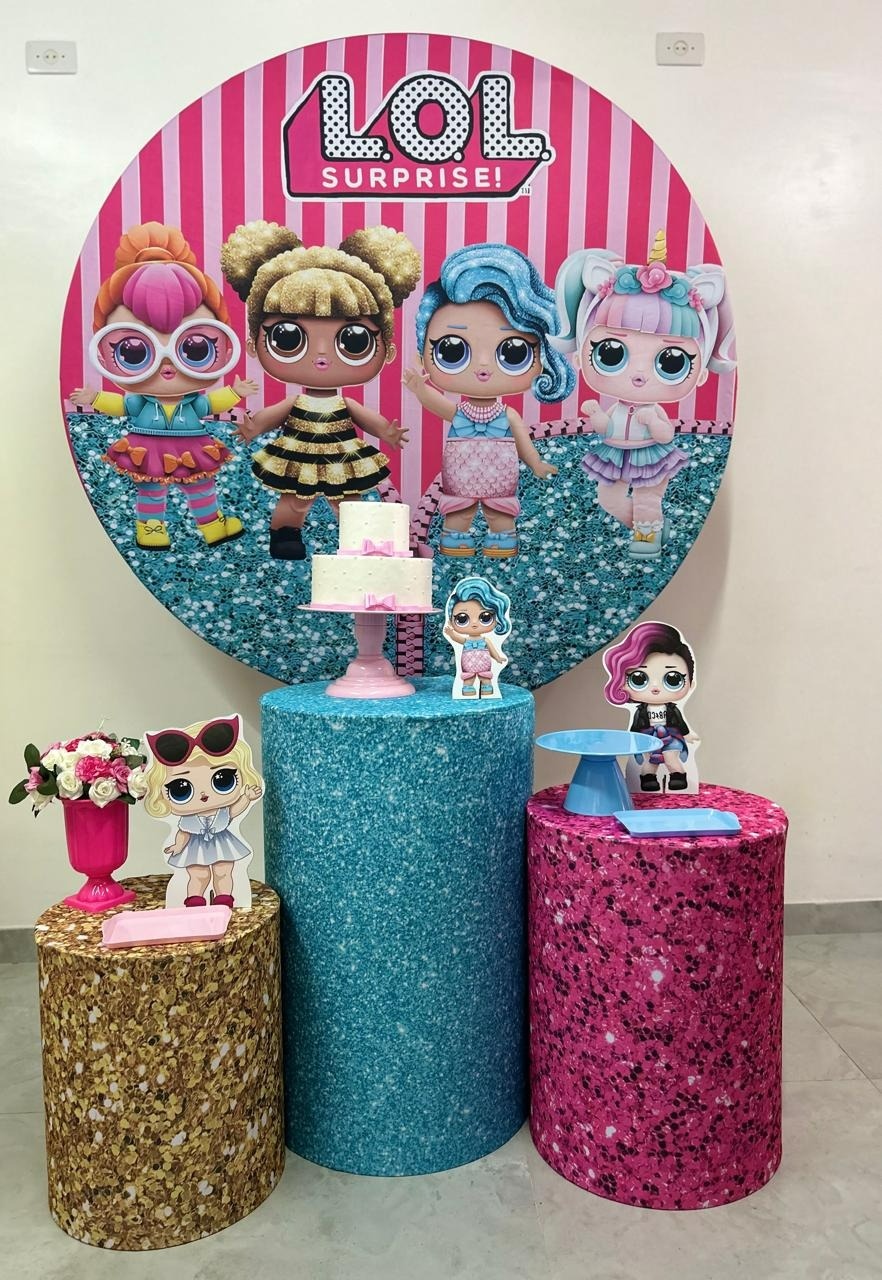 Lol Kit Básico - A FESTA E DECORAÇÃO