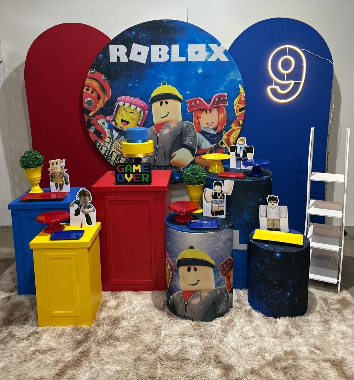 Kit Exclusive Roblox - A FESTA E DECORAÇÃO