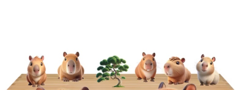 Display Mdf Capivara 2 - A FESTA E DECORAÇÃO