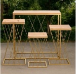 Mesa  Aramada 2 Dourado G  - imagem 2