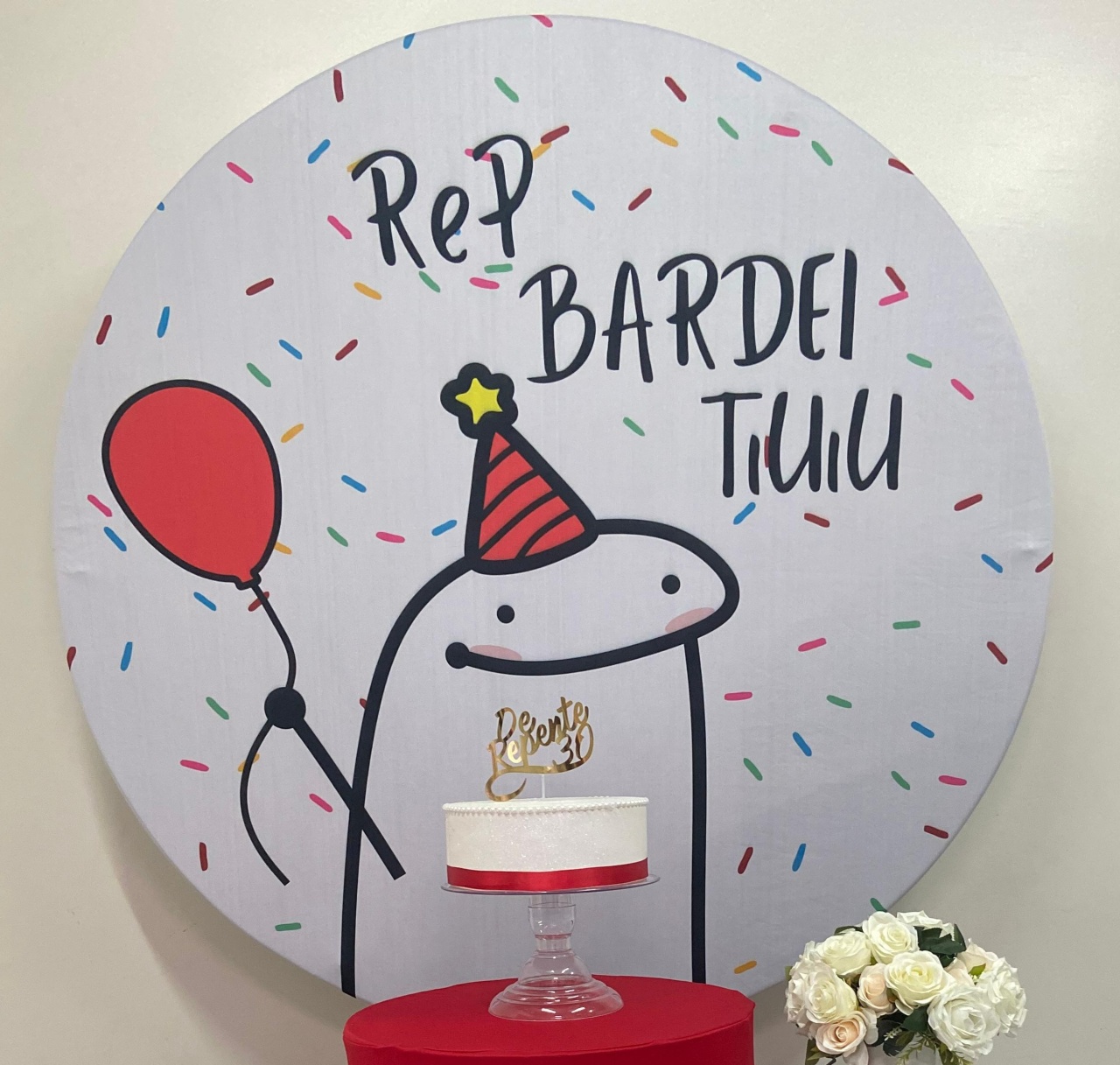 Hap Bardei Tiuiu Capa 1,50  - A FESTA E DECORAÇÃO