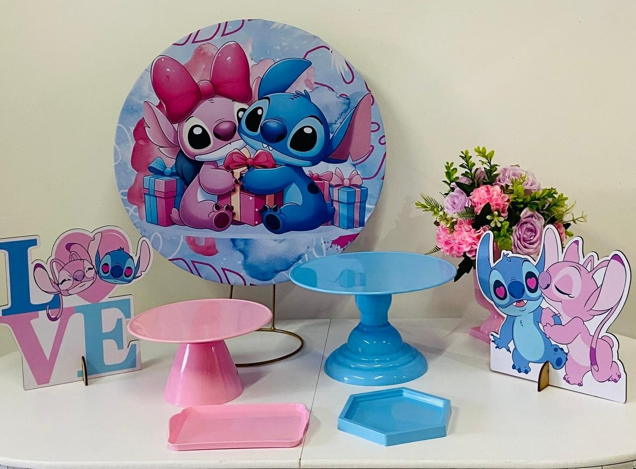 Kit Festa Na Mesa P Stitch - A FESTA E DECORAÇÃO