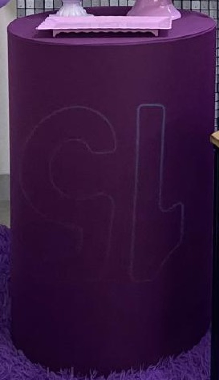 Capa Cilindro P Roxo - A FESTA E DECORAÇÃO