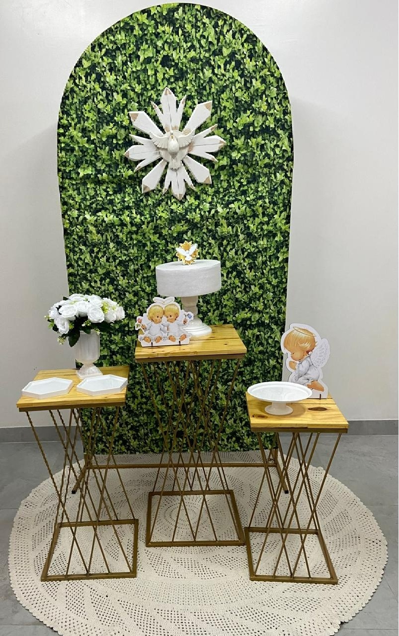 Kit Completo Espírito Santo Romano Muro Inglês - A FESTA E DECORAÇÃO