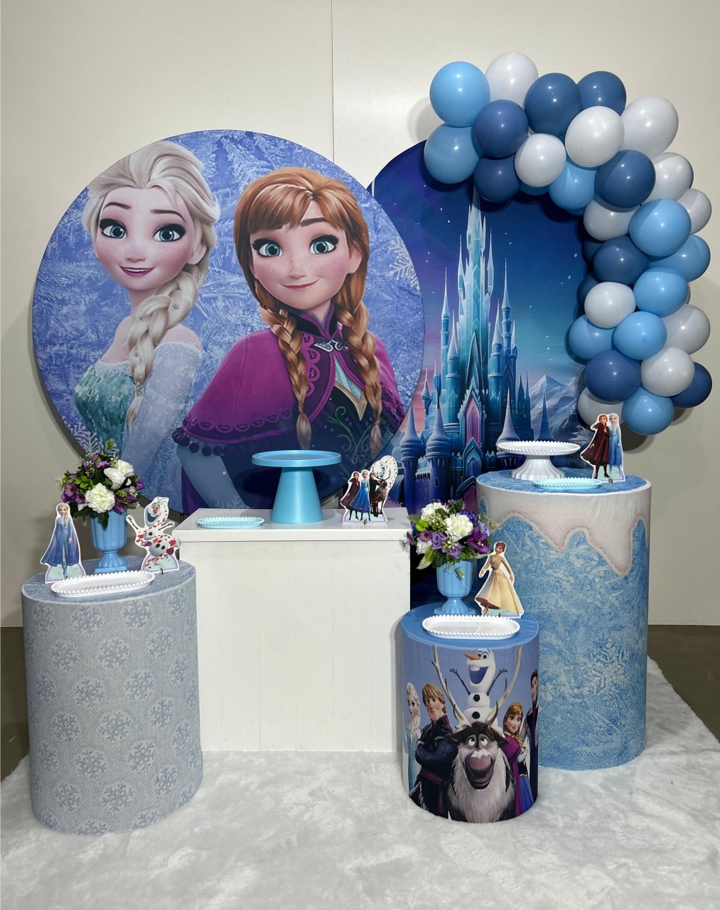 Frozen - Elsa E Ana - Kit Super Luxo - A FESTA E DECORAÇÃO