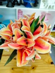 Arranjo Flor Lirio Laranja - imagem 1