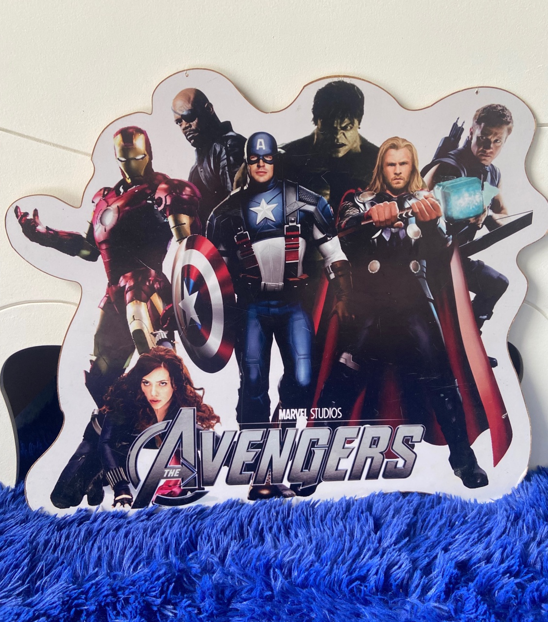 Placa Vingadores - A FESTA E DECORAÇÃO