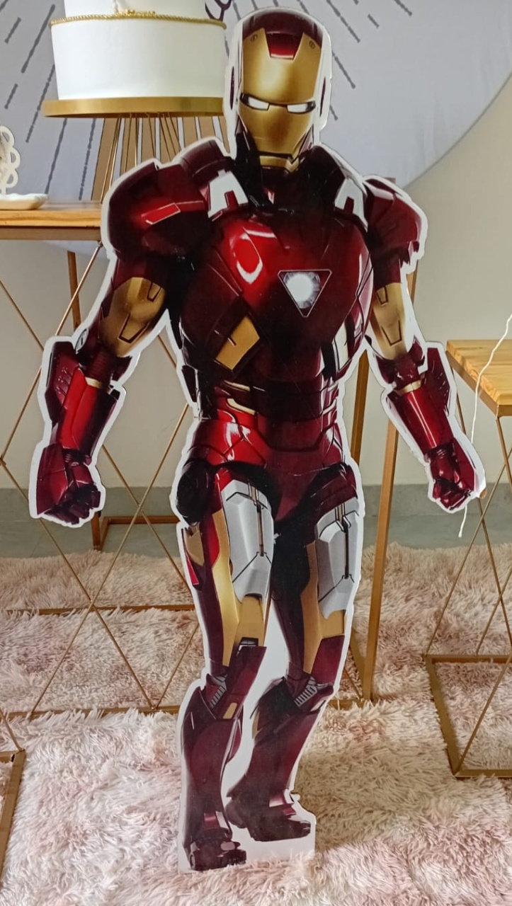 Toten Homem de Ferro Heroi - A FESTA E DECORAÇÃO