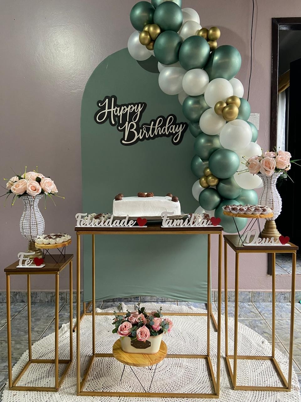 Romano Verde Oliva Kit Super Luxo  - A FESTA E DECORAÇÃO