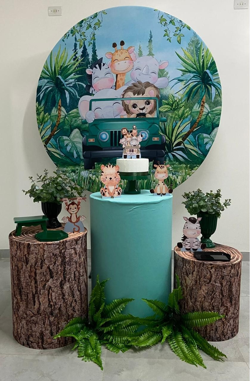 Kit Básico Safari  - A FESTA E DECORAÇÃO
