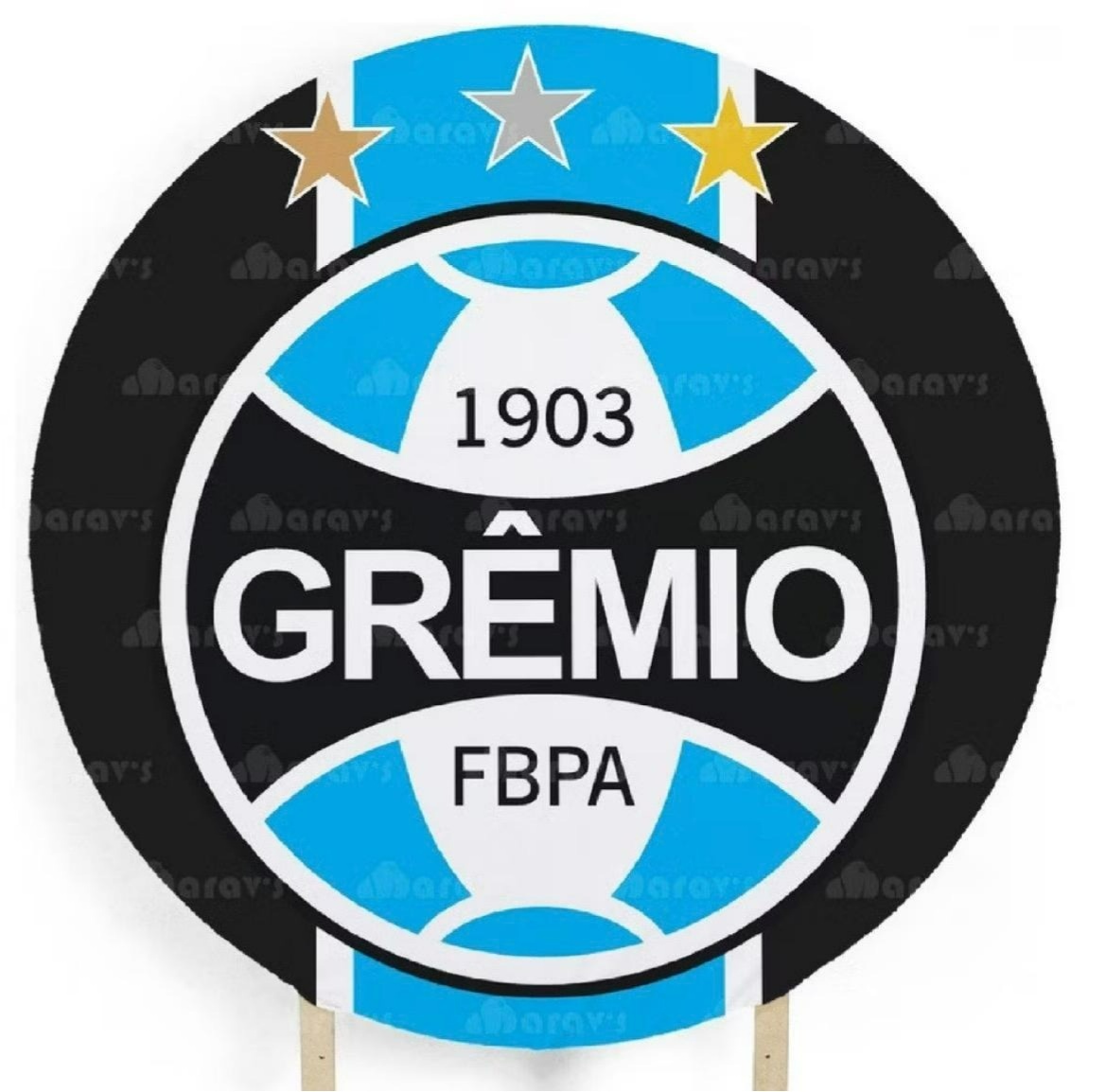 Capa Futebol 50X50 Grêmio - A FESTA E DECORAÇÃO