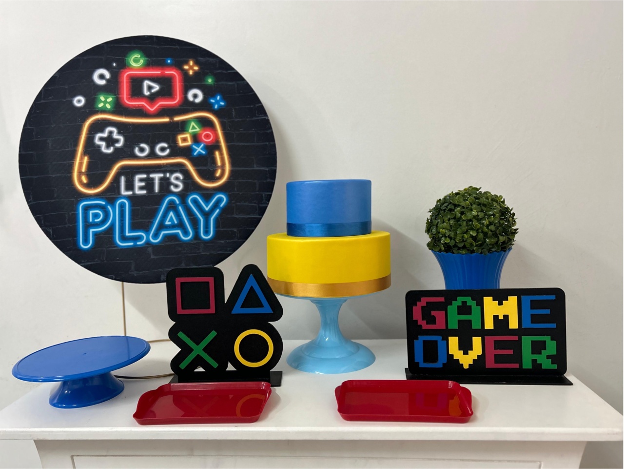 Kit Festa Na Mesa P Game - A FESTA E DECORAÇÃO