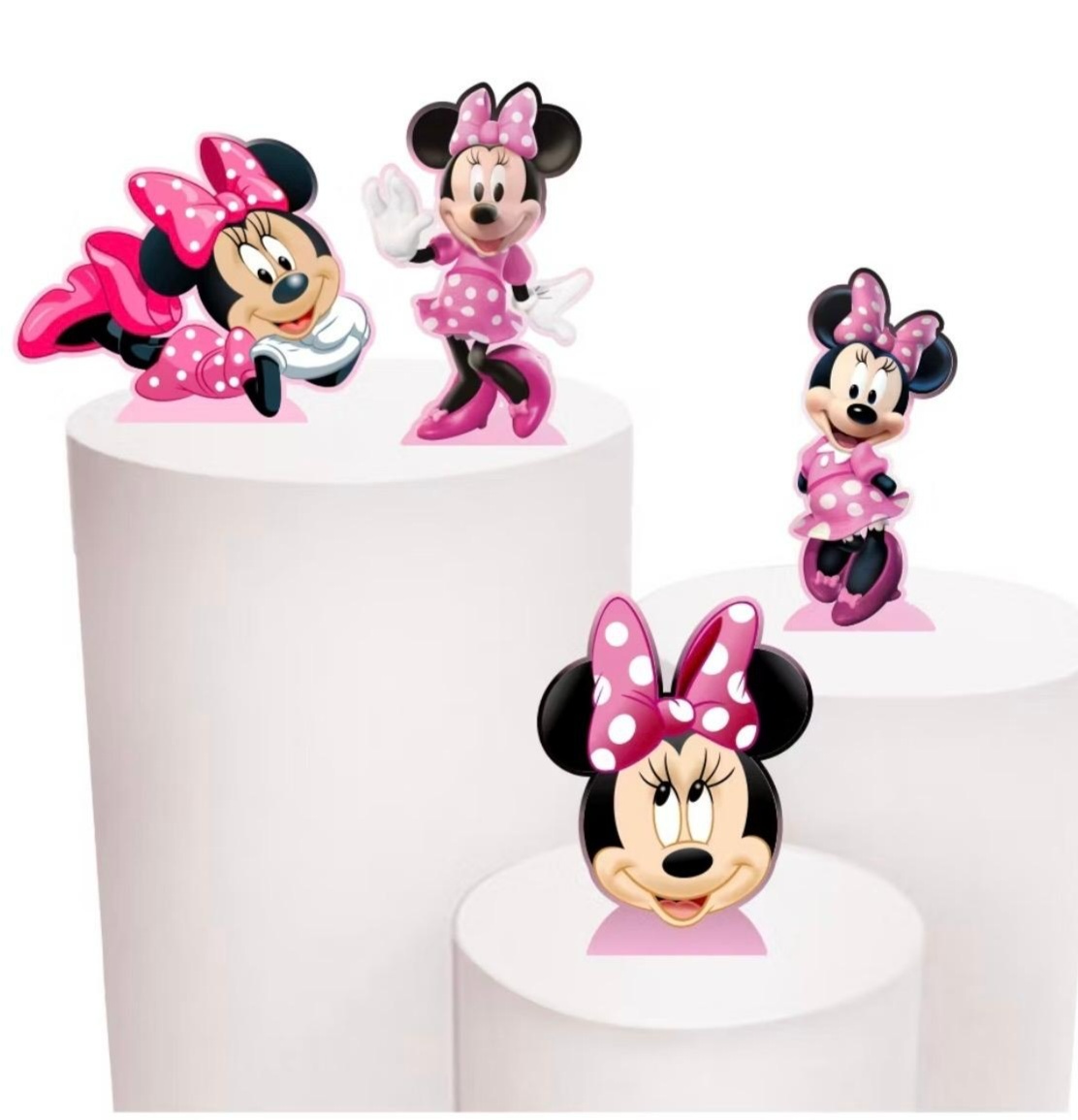 Display Minnie Rosa 30Cm - A FESTA E DECORAÇÃO