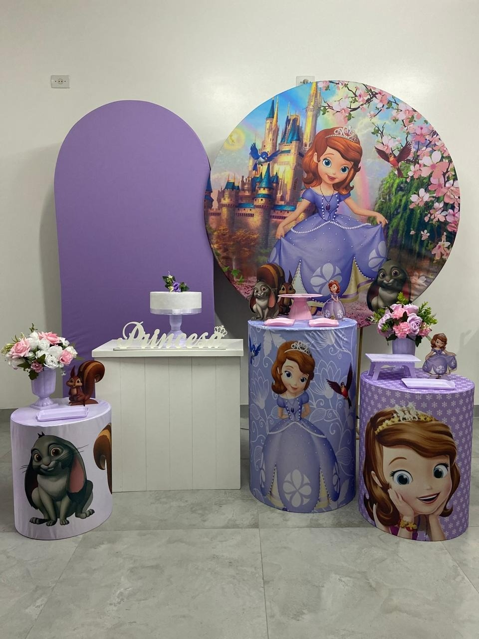 Princesa Sofia Kit Luxo - A FESTA E DECORAÇÃO
