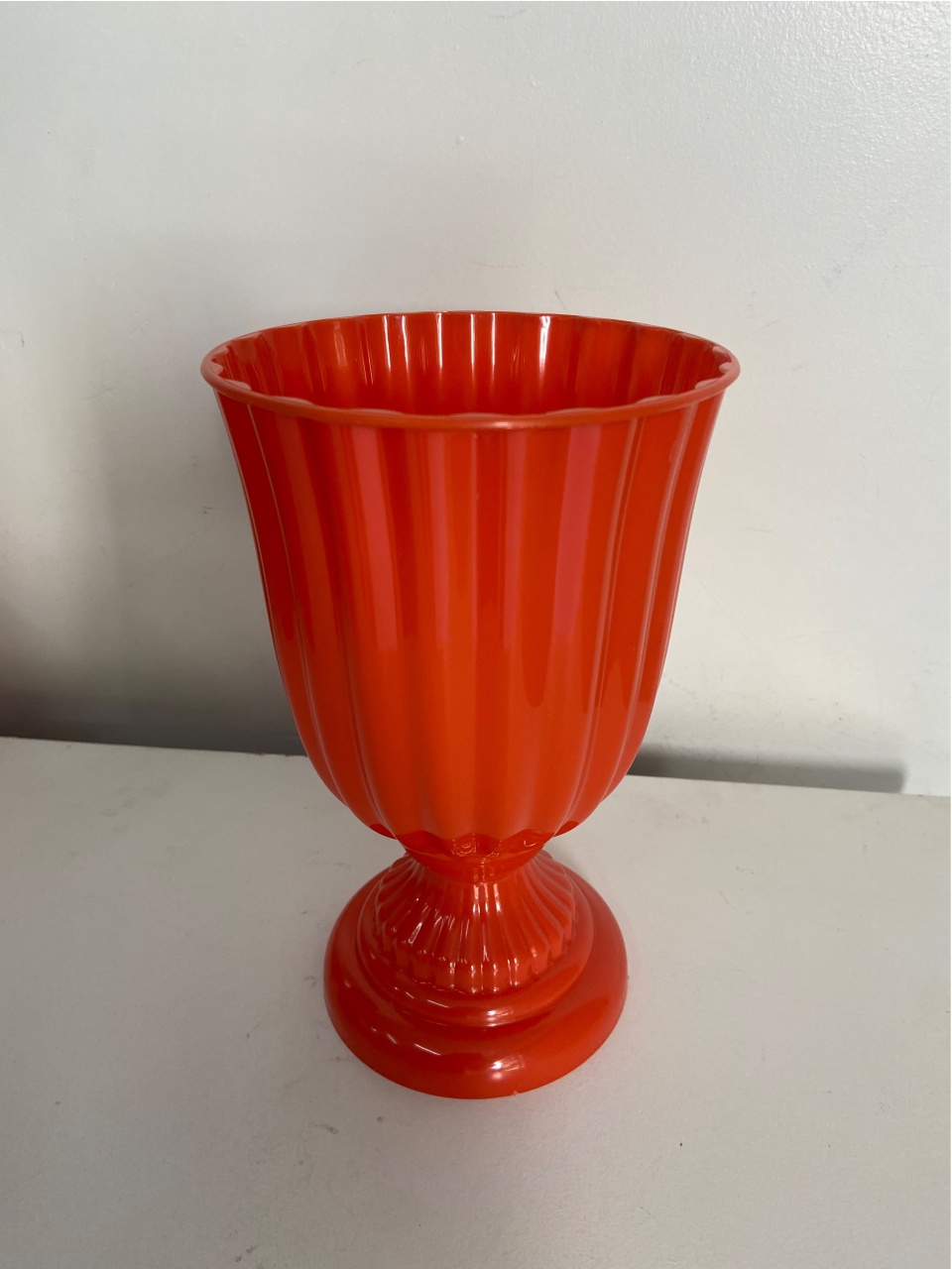 Vaso Laranja - A FESTA E DECORAÇÃO