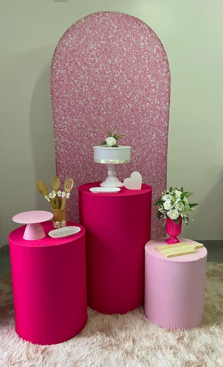 Cha de Casa Nova Pink - A FESTA E DECORAÇÃO