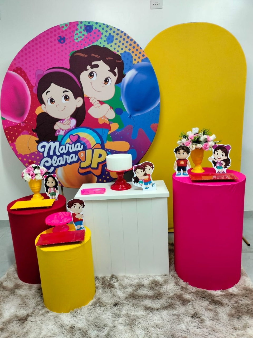 Maria Clara E Jp Kit Luxo Menina  - A FESTA E DECORAÇÃO