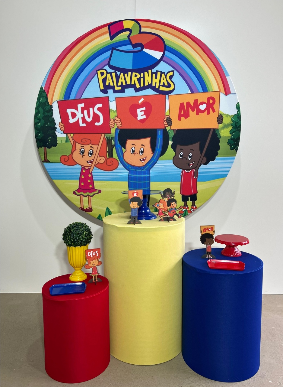 3 Palavrinhas Kit Básico - A FESTA E DECORAÇÃO