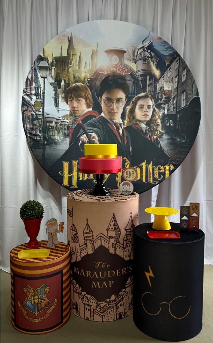 Harry Poter Kit Básico - A FESTA E DECORAÇÃO