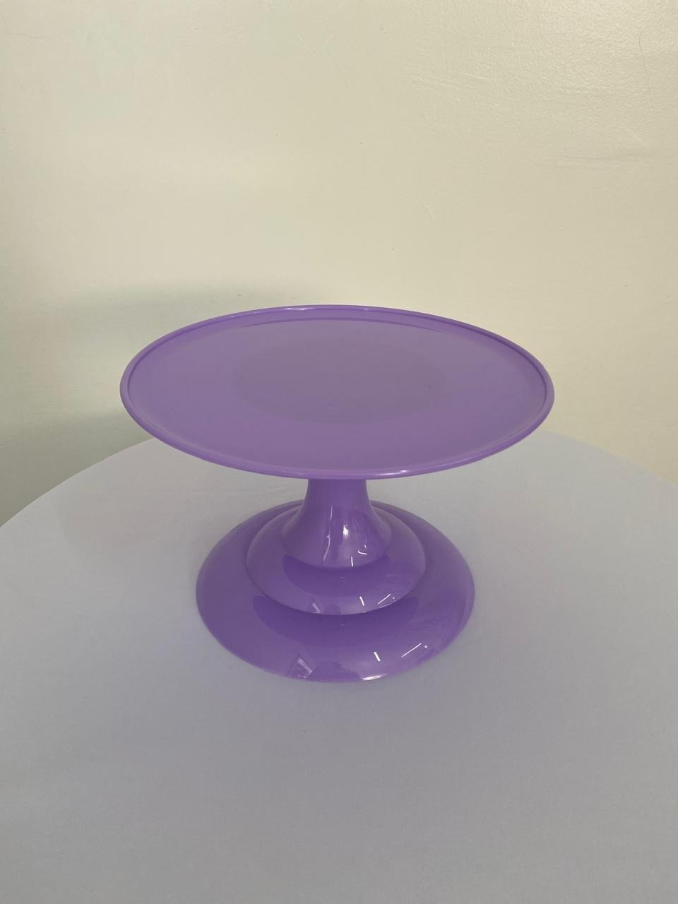 Bandeja Alta G 22Cm Lilás - A FESTA E DECORAÇÃO