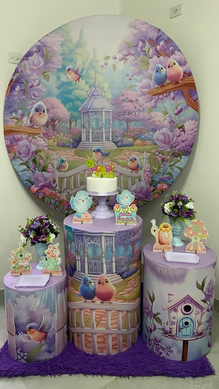 Kit Básico Jardim Encantado 2 - A FESTA E DECORAÇÃO