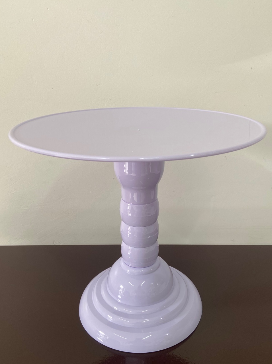 Bandeja Alta G 28Cm Pescoço Rosa Lilás - A FESTA E DECORAÇÃO