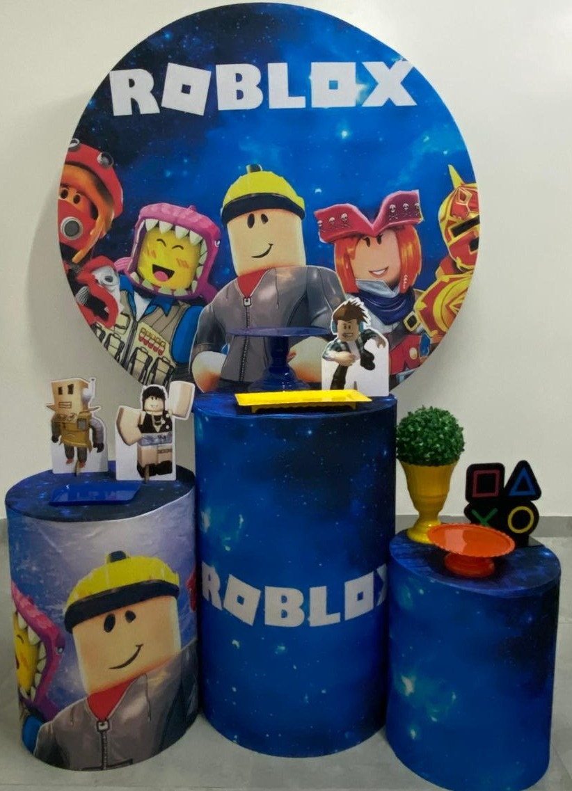 Kit Básico Roblox  - A FESTA E DECORAÇÃO