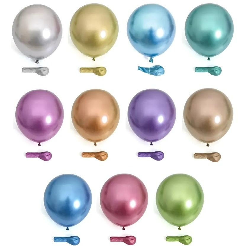 Balão 9 Liso Cintilante  - A FESTA E DECORAÇÃO