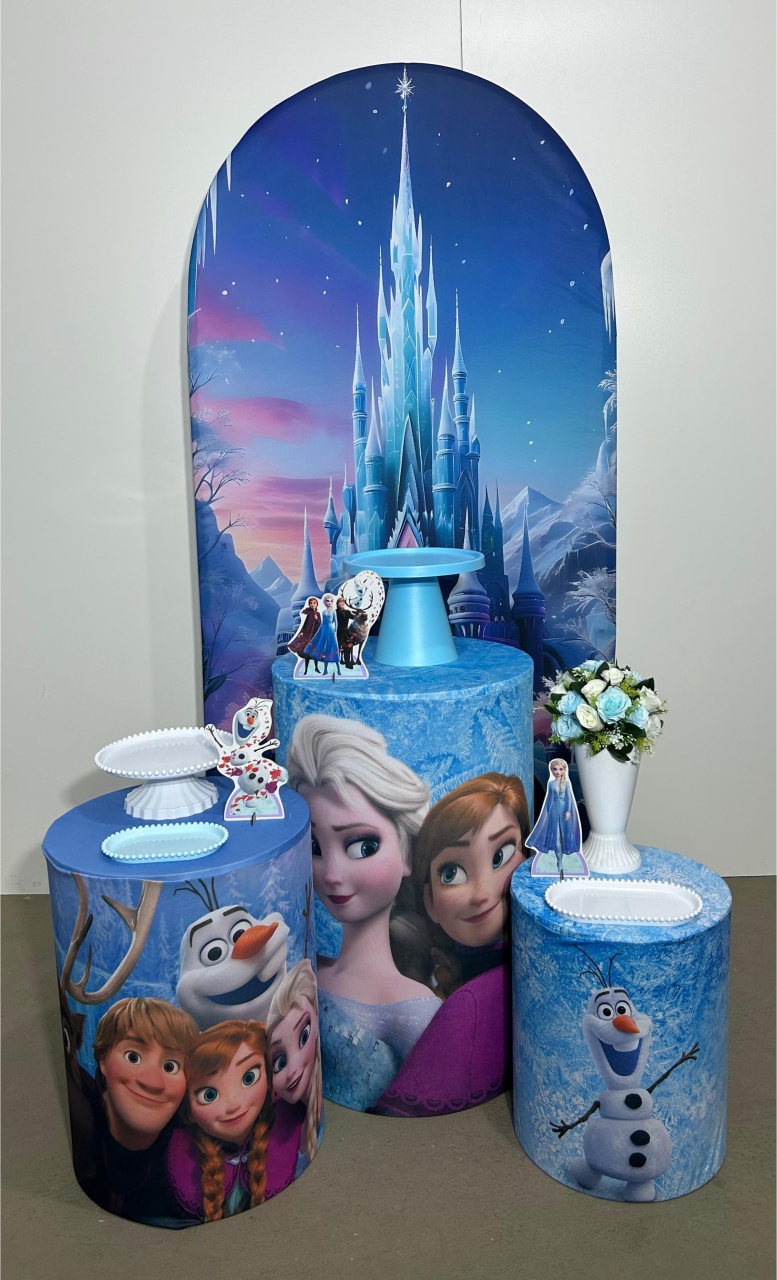 Frozen Romano Kit Básico - A FESTA E DECORAÇÃO