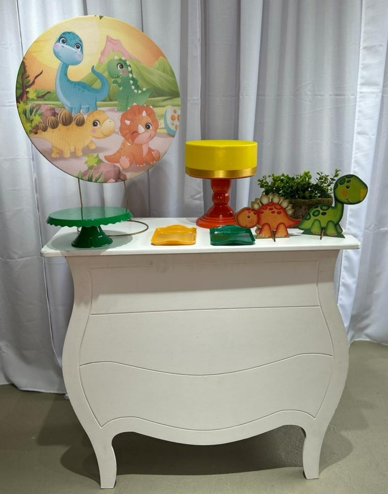 Dino Baby Menino Kit Festa Na Mesa G - A FESTA E DECORAÇÃO
