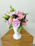 Arranjo de Flor Lilás E Rosa - imagem 2