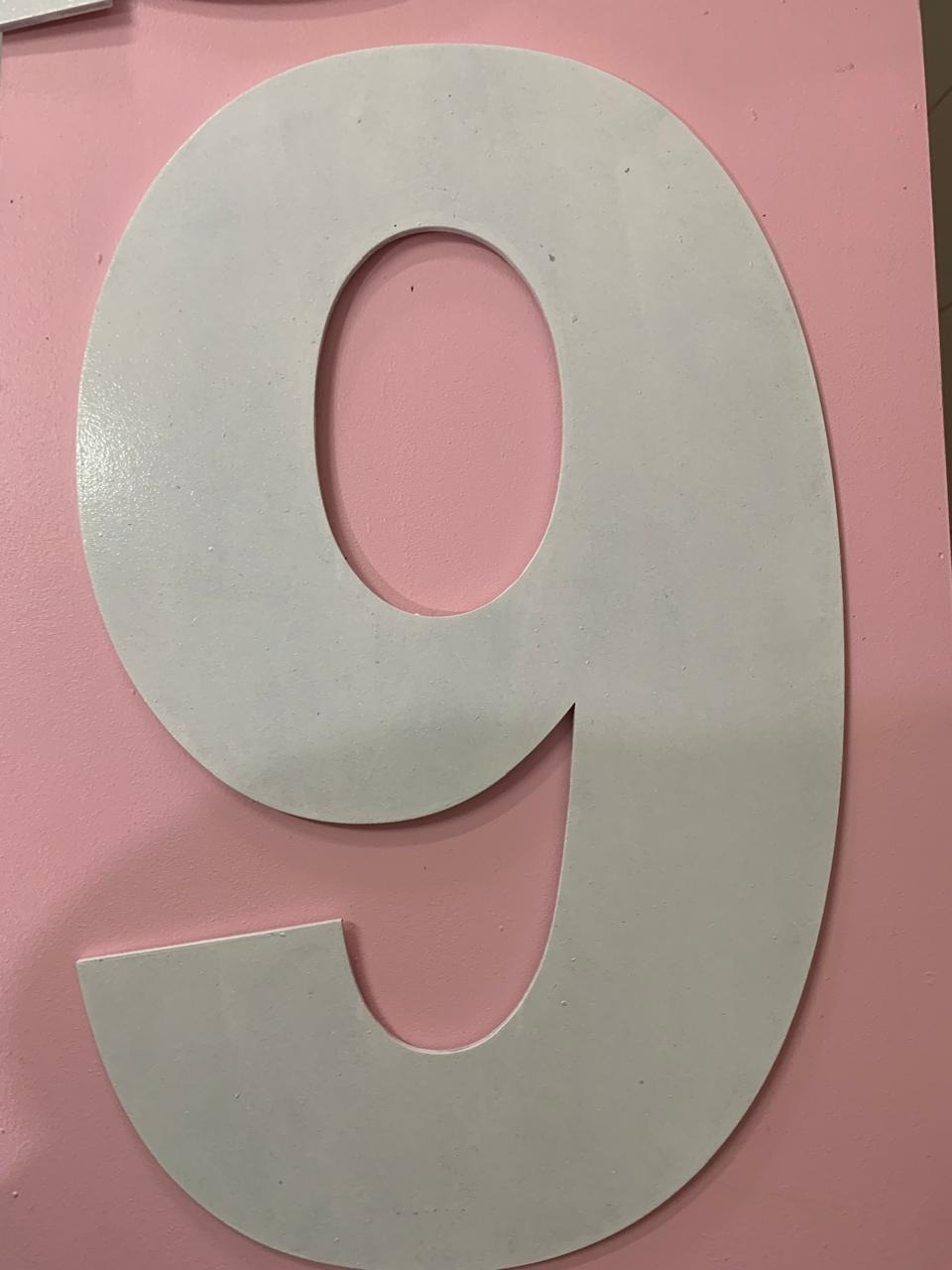 Número 9 Mdf - A FESTA E DECORAÇÃO