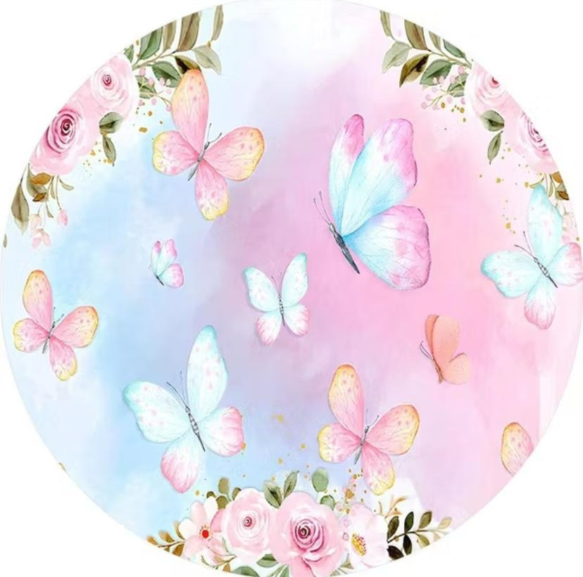 Borboleta Rosa Capa 1,50 - A FESTA E DECORAÇÃO