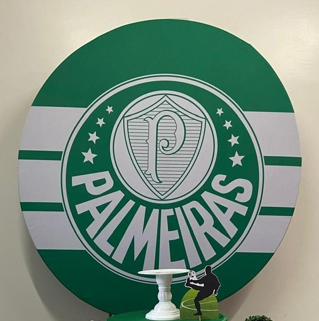 Palmeiras Capa Painel  - A FESTA E DECORAÇÃO