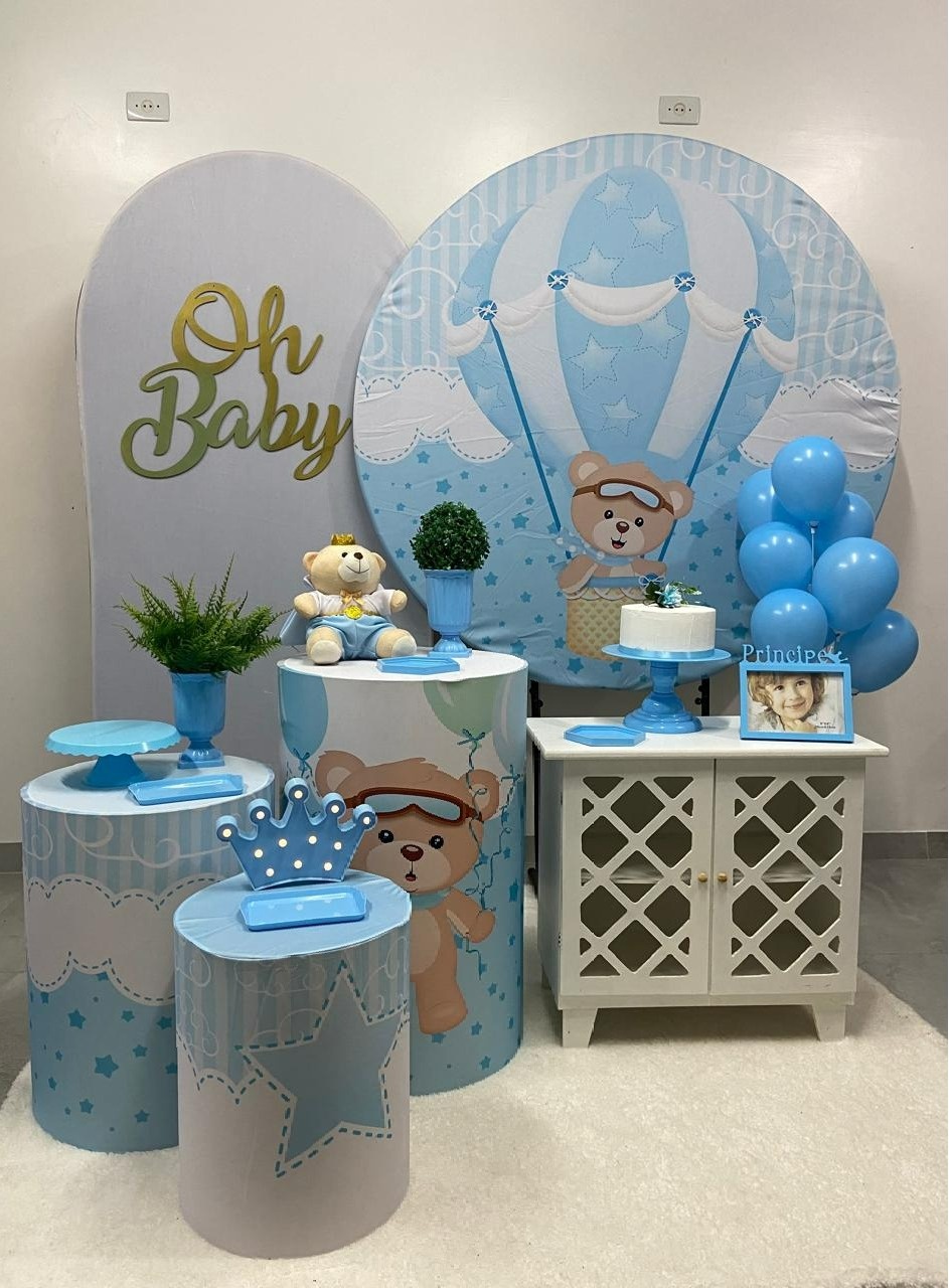 Kit  Luxo Urso Baloeiro - A FESTA E DECORAÇÃO