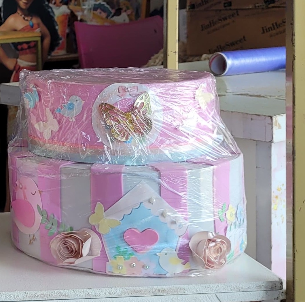 Bolo Fake Jardim 1 - suh pegue monte 