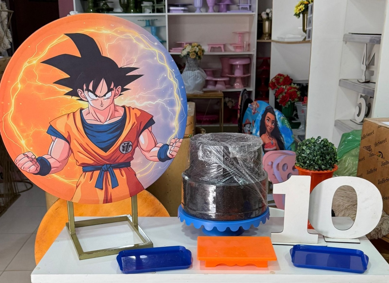 Festa Na Mesa Dragon Boll Z  ( Sem Mesa)  - suh pegue monte 