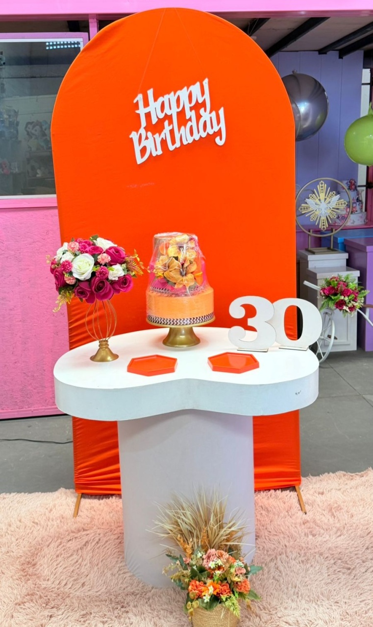 Romano Laranja  + Cilindro Orgânico G  +Happy Birtdhay  Mdf - suh pegue monte 