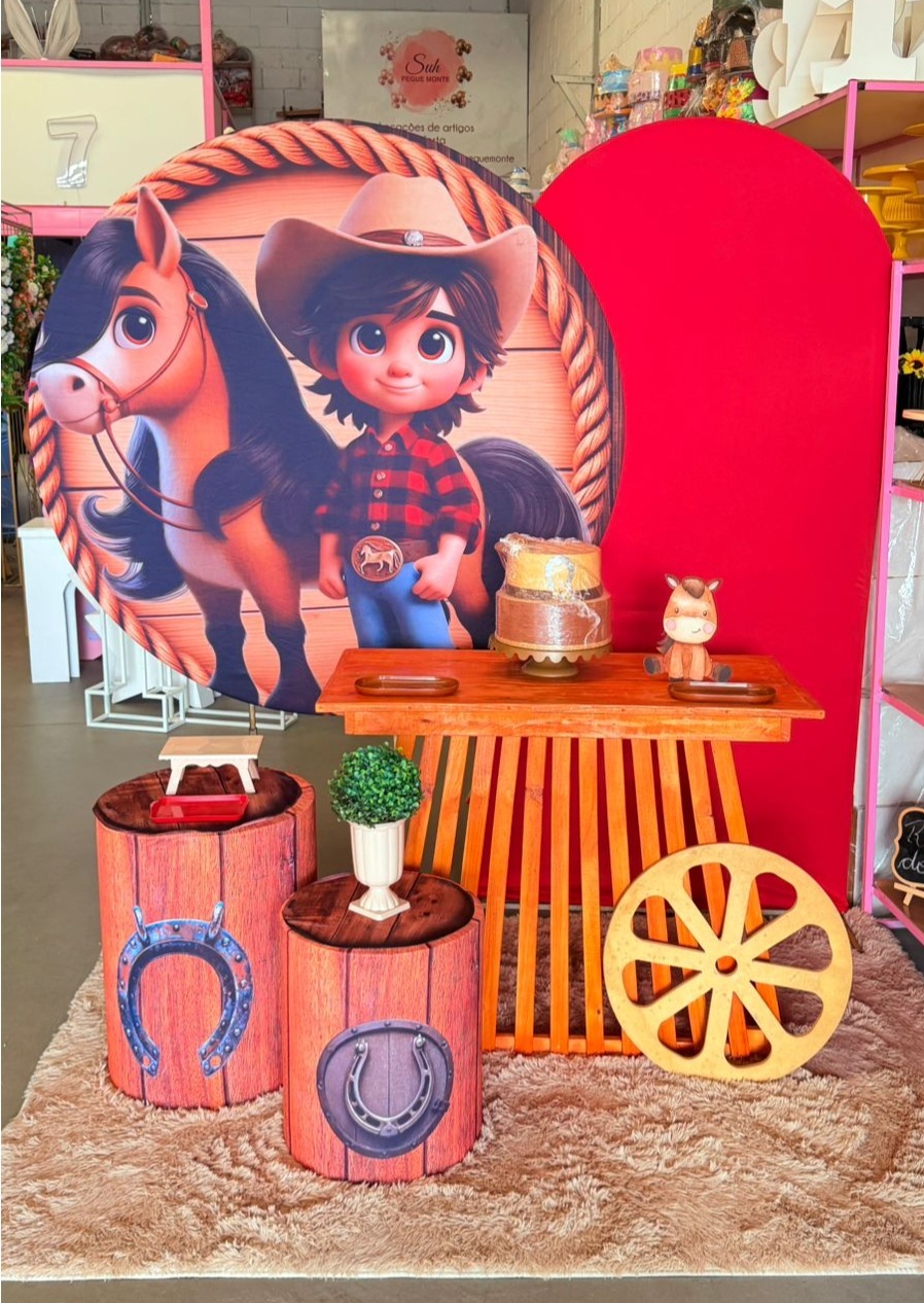 Country Infantil Menino + Romano Vermelho E Rustica 7 G - suh pegue monte 