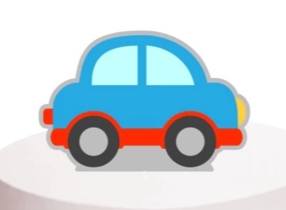 Display Carrinho Azul - suh pegue monte 
