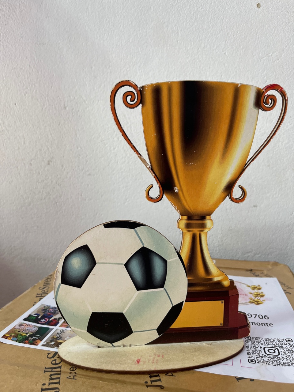 Display Trofeu Bola - suh pegue monte 